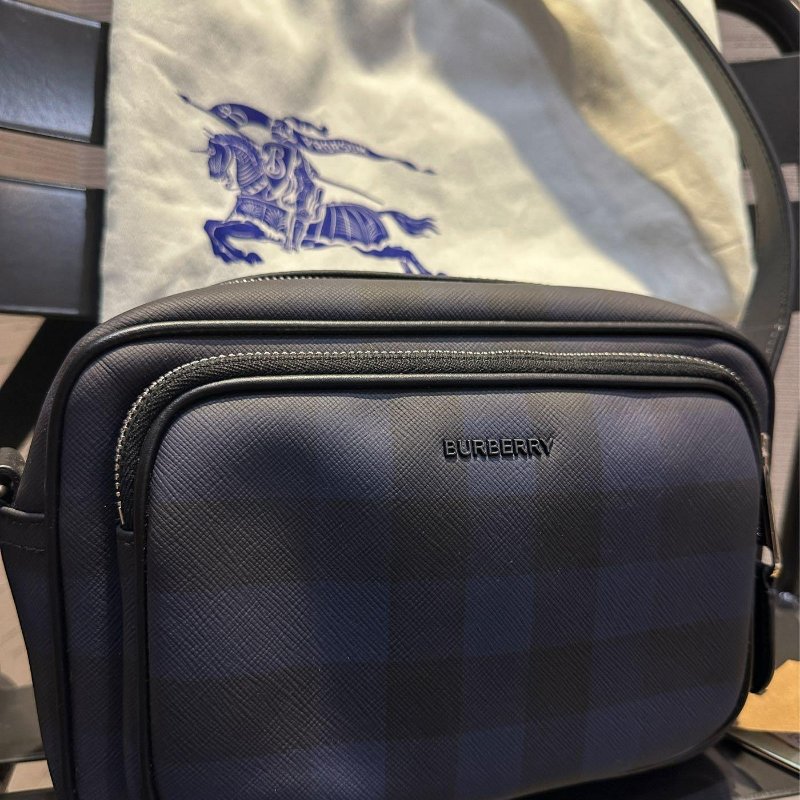 💎Han's house精品服飾💎BURBERRY Paddy 格紋 相機包 原價39900-7