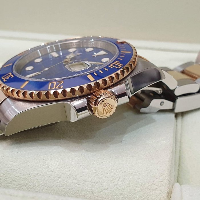 【大眾名錶】ROLEX勞力士 116613LB Submariner 潛行者 2013/07全配件 市場罕見 藍色漆面 烤漆面盤 錶徑40mm B1161-7