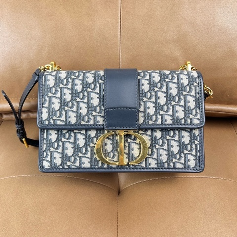 迪奧Dior  蒙田30中號藍色鏈條款