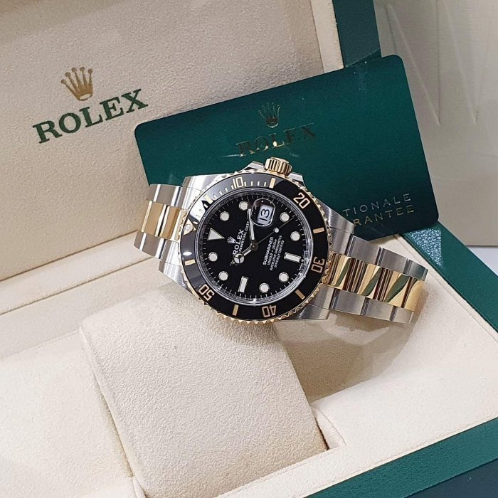 【大眾名錶】 ROLEX勞力士 126613LN Submariner 潛航者 2021/01綠卡 大眾名錶B1049-2