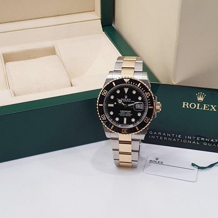【大眾名錶】 ROLEX勞力士 126613LN Submariner 潛航者 2021/01綠卡 大眾名錶B1049-3