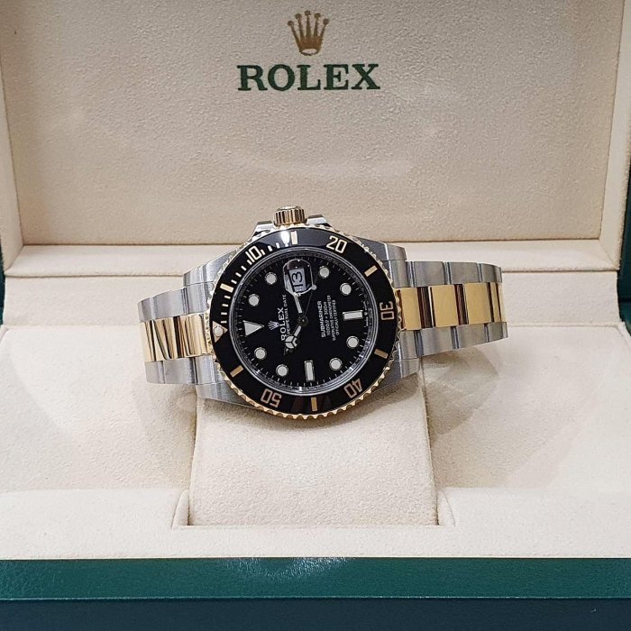 【大眾名錶】 ROLEX勞力士 126613LN Submariner 潛航者 2021/01綠卡 大眾名錶B1049-4