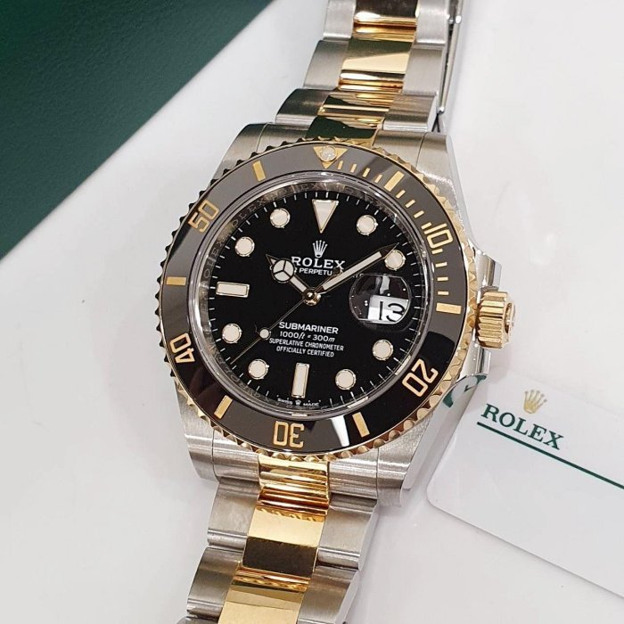 【大眾名錶】 ROLEX勞力士 126613LN Submariner 潛航者 2021/01綠卡 大眾名錶B1049-8