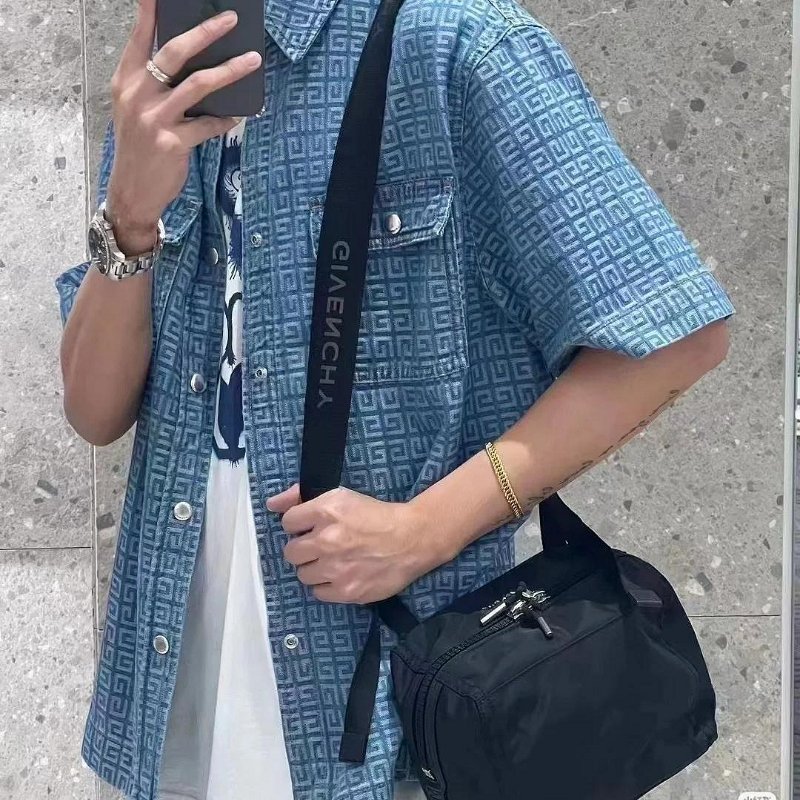 💎Han's house精品服飾💎GIVENCHY 紀梵希 尼龍 側背包-3