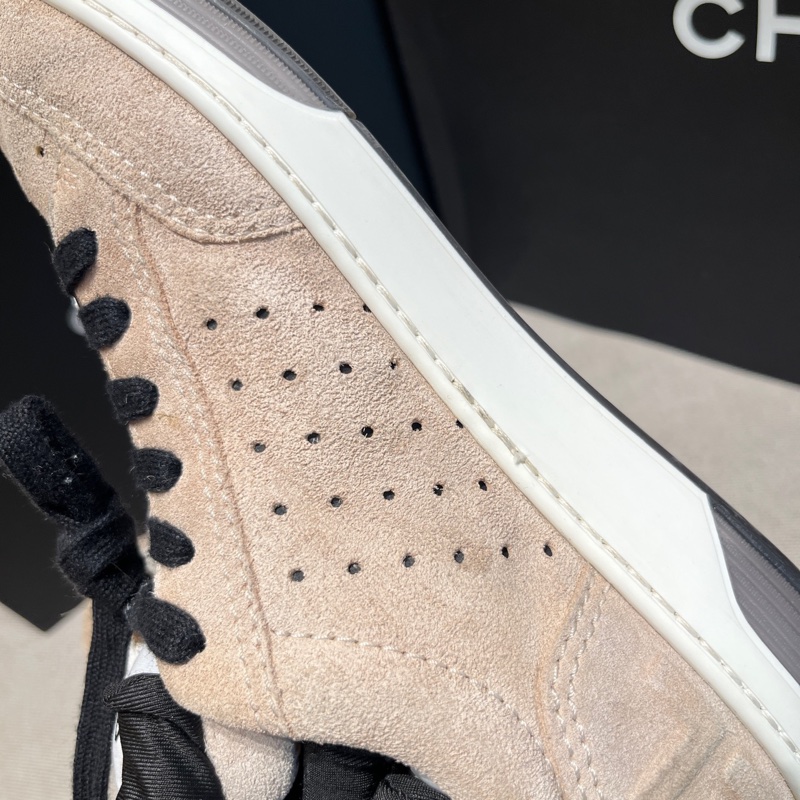 Chanel香奈兒米色麂皮熊貓鞋37.5碼 🈚附件-7