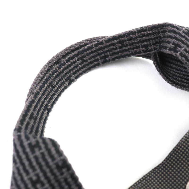 愛馬仕 Herline MM 帆布手提包/托特包,配銀色五金件、鑰匙和掛鎖、Sellier 紐帶,灰色,法國製造,女士款。-6