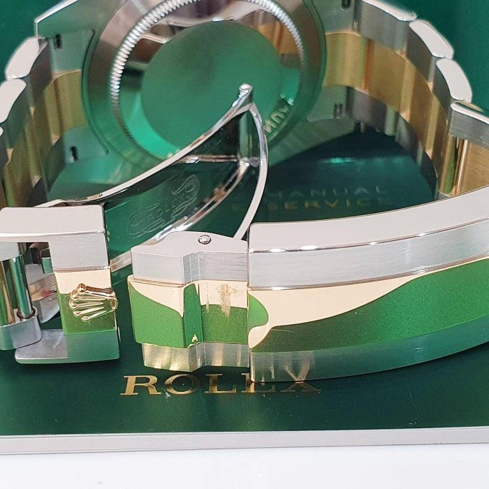 【大眾名錶】 ROLEX勞力士 126613LN Submariner 潛航者 半金黑水鬼 2022/10綠卡 B1118-6