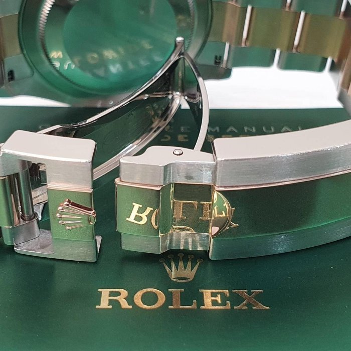 【大眾名錶】ROLEX 勞力士 126621 Yacht-Master 2021/05綠卡 永恆玫瑰金 巧克力面盤 錶徑40mm B1214-5