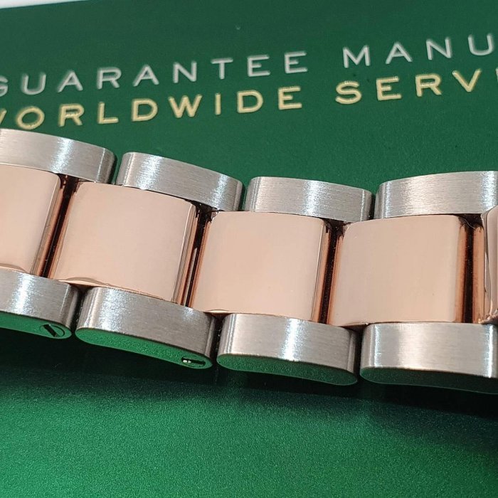 【大眾名錶】ROLEX 勞力士 126621 Yacht-Master 2021/05綠卡 永恆玫瑰金 巧克力面盤 錶徑40mm B1214-7