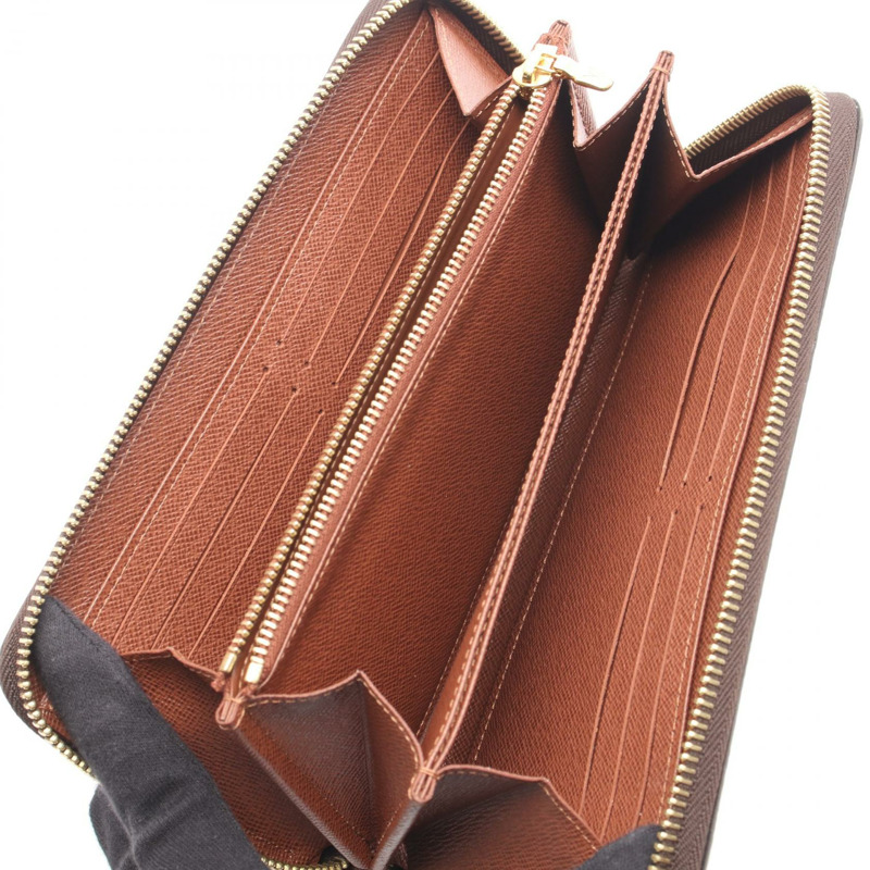 路易威登 Zippy 長版皮夾 M42616 Monogram 棕色 二手 男女通用-2