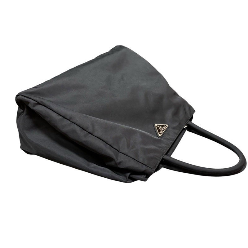 Prada 經典黑色尼龍托特包 Nylon tote bag-4