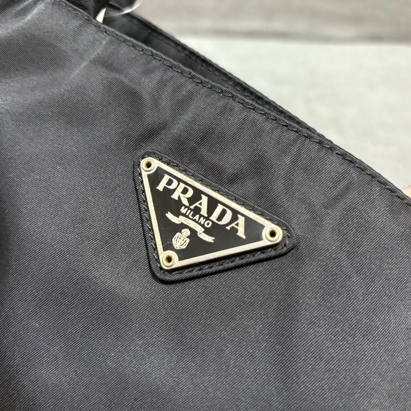 Prada 經典黑色尼龍托特包 Nylon tote bag-20