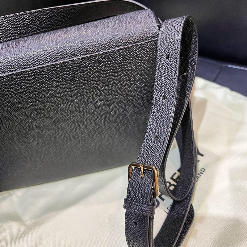 💎Han's house精品服飾💎Burberry TB 荔枝 小牛皮 肩背包 義大利製 現貨 21X14X4CM-2