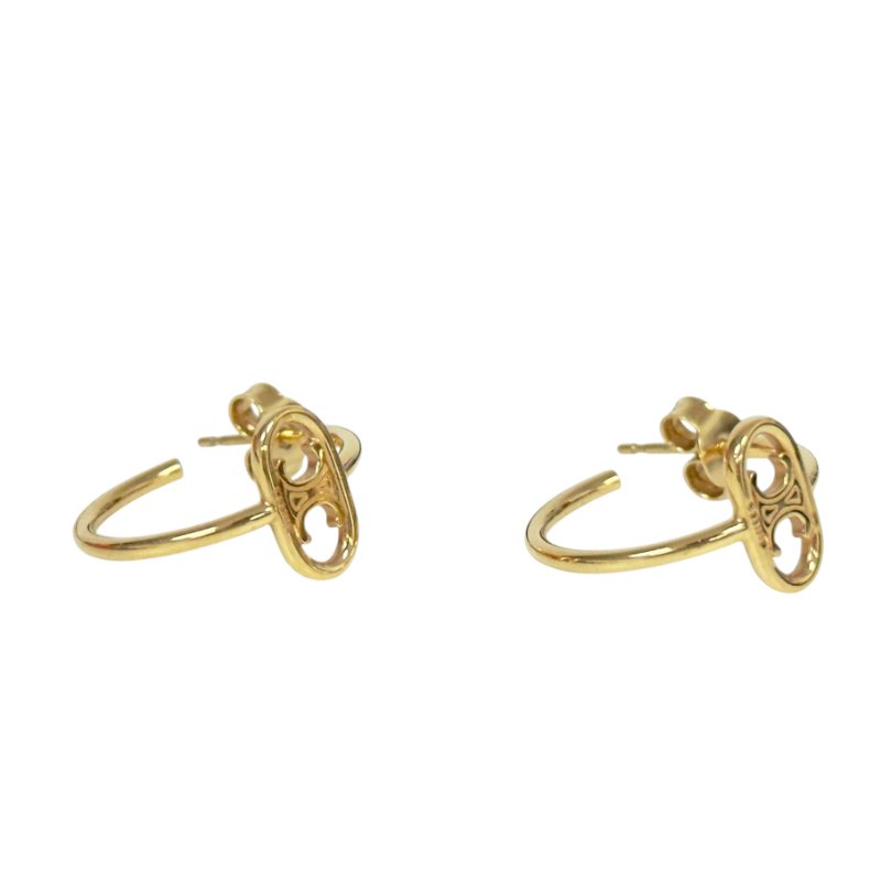CELINE Triomphe 凱旋門 圈圈 耳環-2