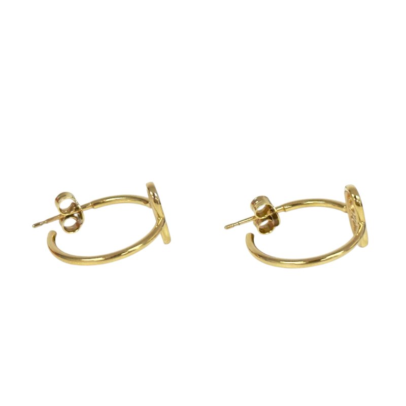 CELINE Triomphe 凱旋門 圈圈 耳環-3