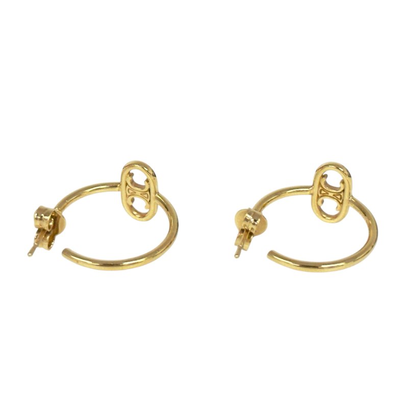 CELINE Triomphe 凱旋門 圈圈 耳環-4