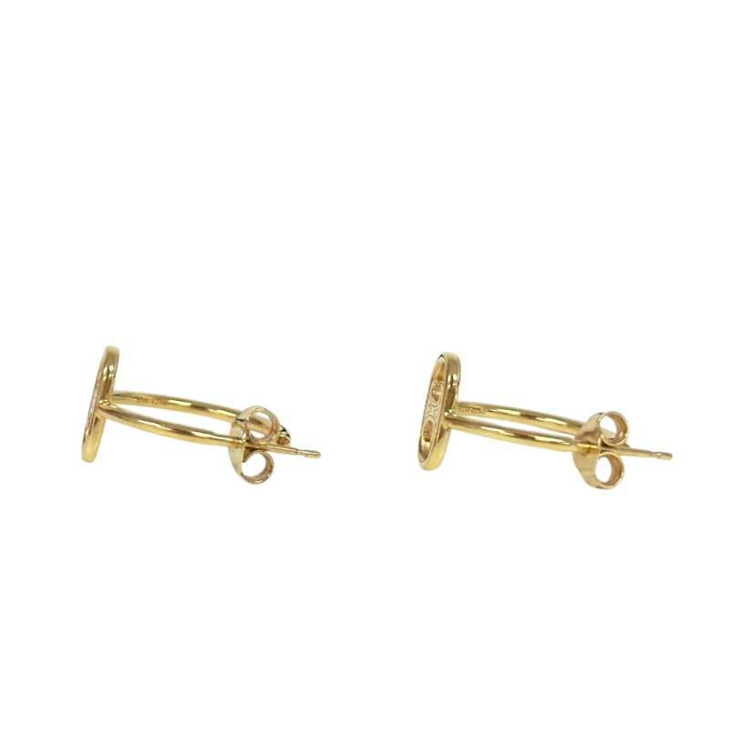 CELINE Triomphe 凱旋門 圈圈 耳環-6