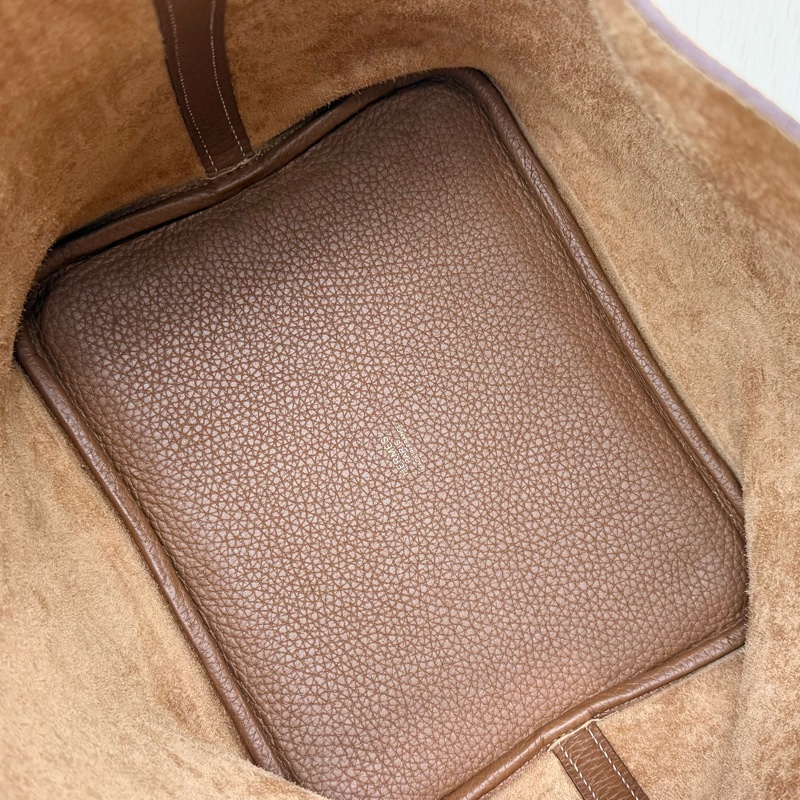 Hermes 🤎37棕金釦TC皮Picotin22/H060991CC-7