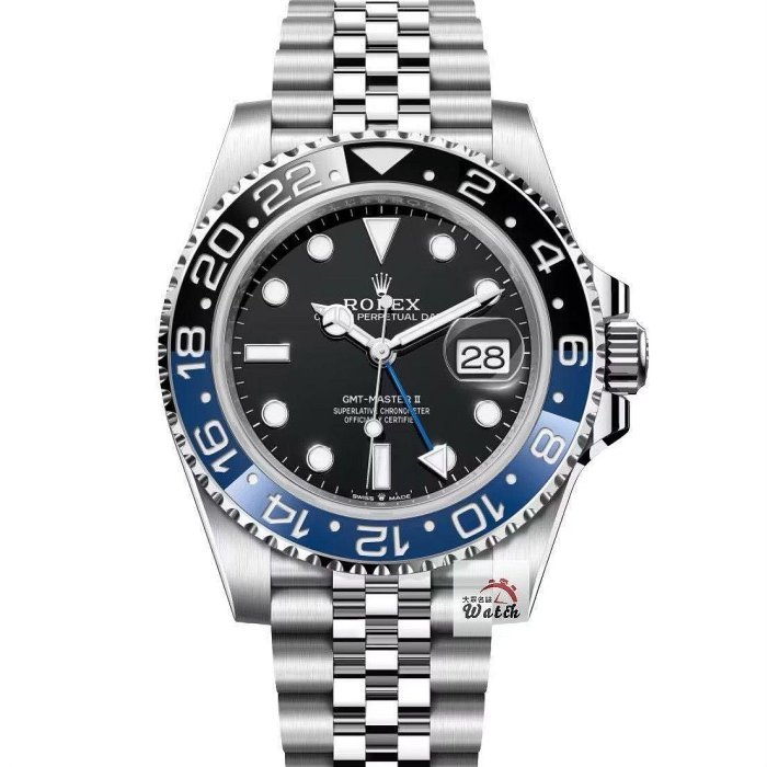 【大眾名錶】ROLEX勞力士 126710BLNR 熱門款蝙蝠俠 2025/09全配件 五銖帶 黑藍圈 大眾名錶G158-0