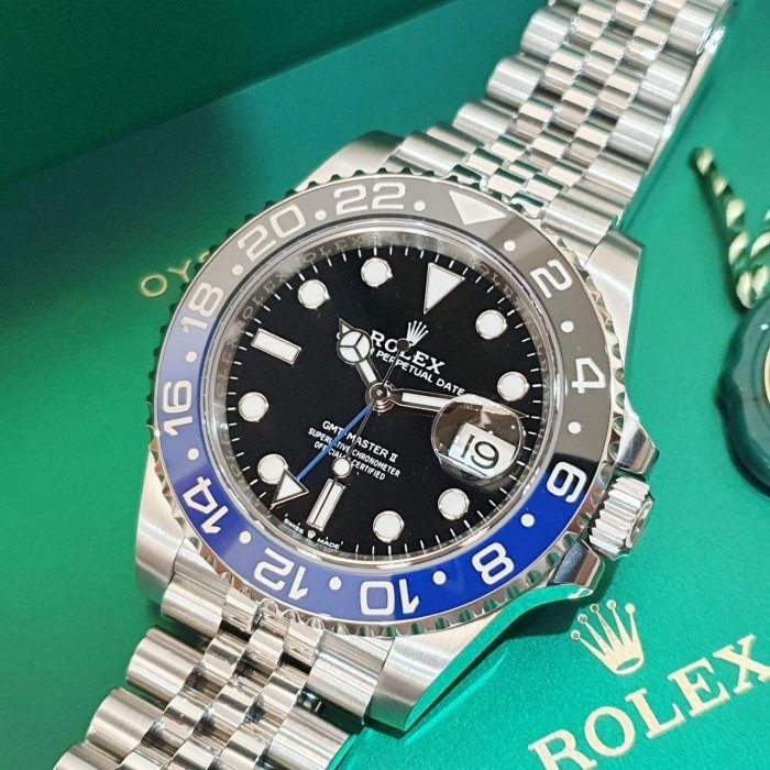 【大眾名錶】ROLEX勞力士 126710BLNR 熱門款蝙蝠俠 2025/09全配件 五銖帶 黑藍圈 大眾名錶G158-5