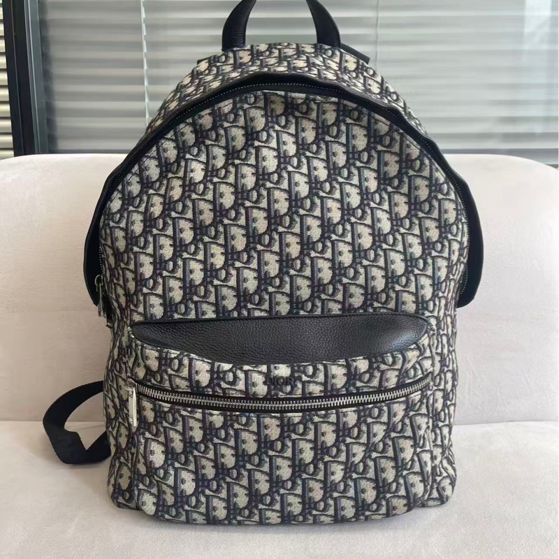 Dior/迪奧 老花Backpack雙肩包-0