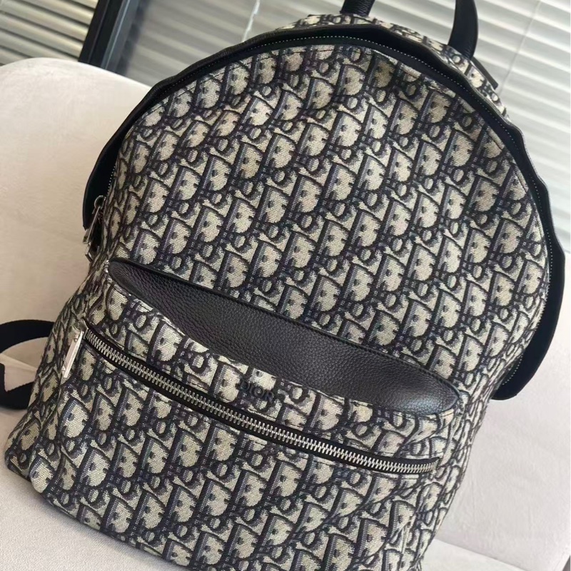 Dior/迪奧 老花Backpack雙肩包-2