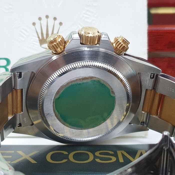 【大眾名錶】ROLEX 勞力士 16523 Daytona 罕見老勞大全套 美品 U字頭 底蓋貼紙 白色面盤 B038-6