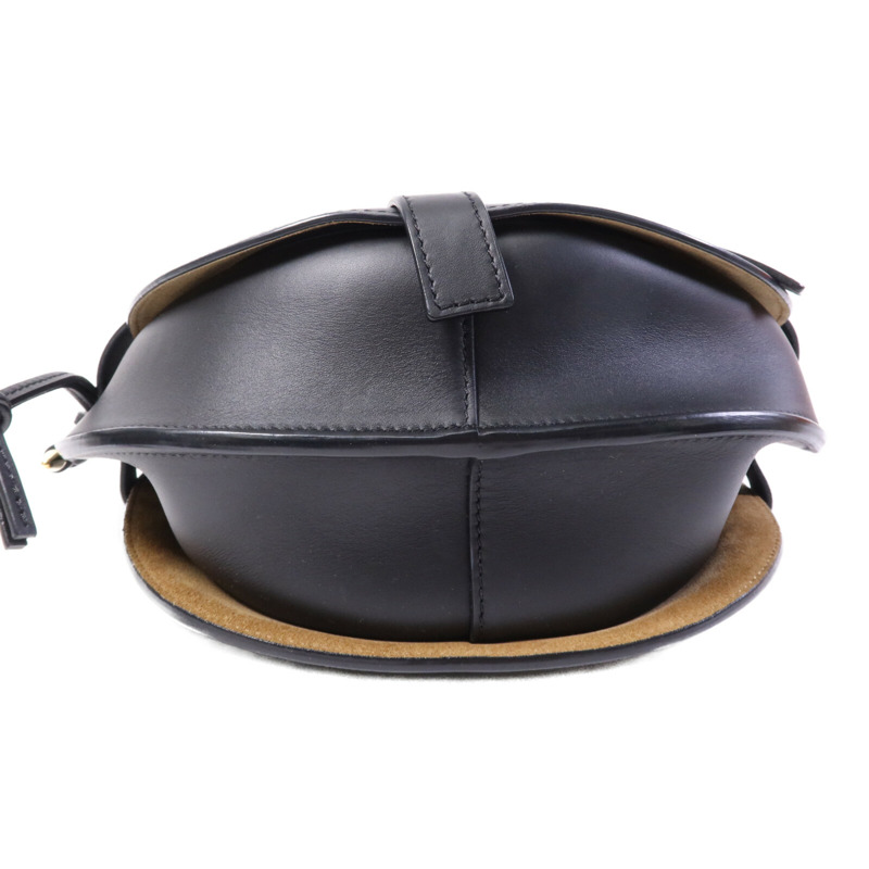 LOEWE 牛皮皮革Small Gate Bag金扣肩背袋-3