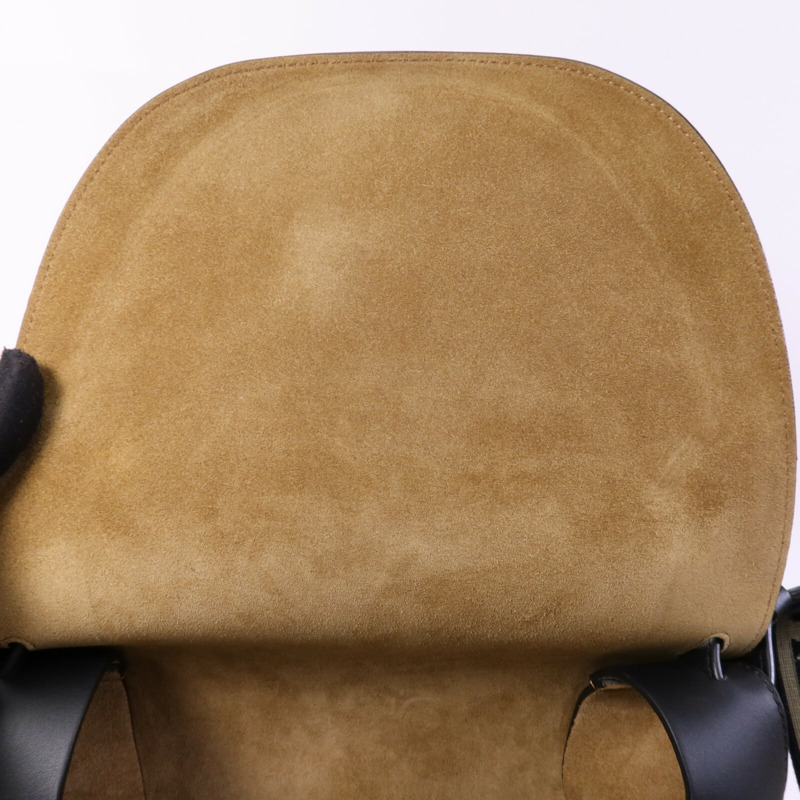 LOEWE 牛皮皮革Small Gate Bag金扣肩背袋-15