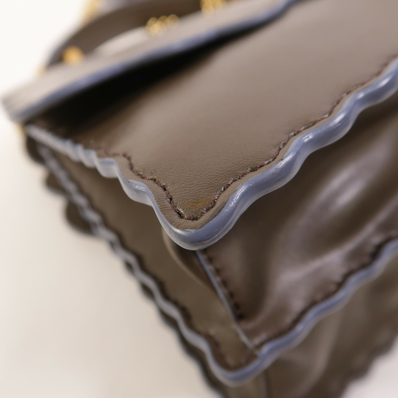 FENDI 牛皮皮革Kan I手挽肩背兩用袋-12