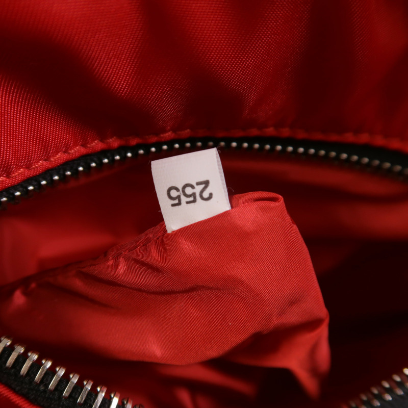 PRADA 尼龍2 Way Shoulder銀扣手挽肩背兩用袋-6