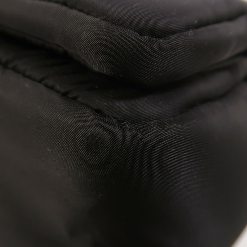 PRADA 尼龍2 Way Shoulder銀扣手挽肩背兩用袋-11