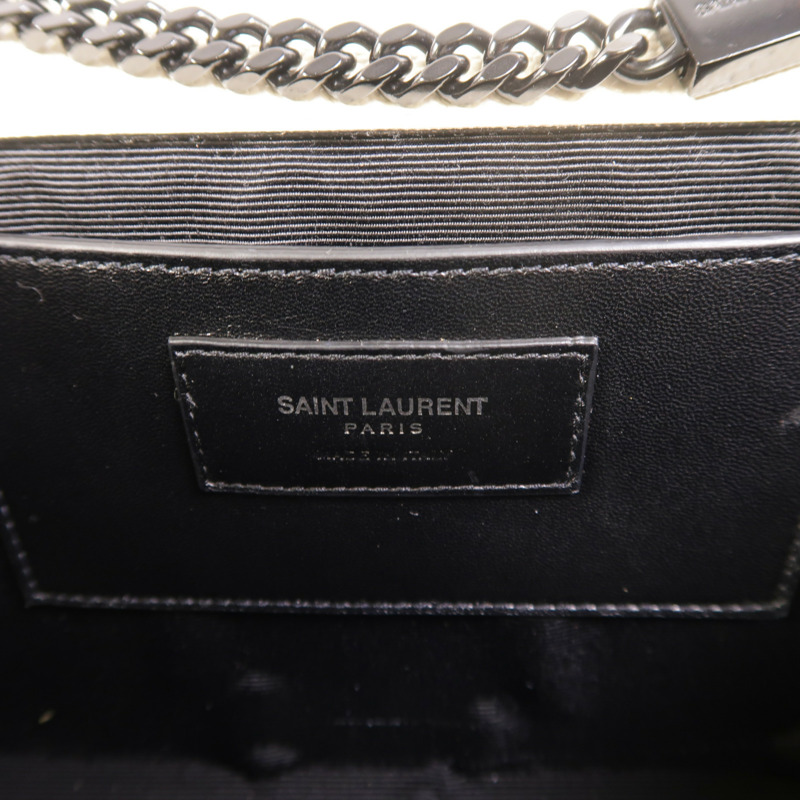 SAINT LAURENT 牛皮皮革Kate Medium鏈帶肩背袋-6
