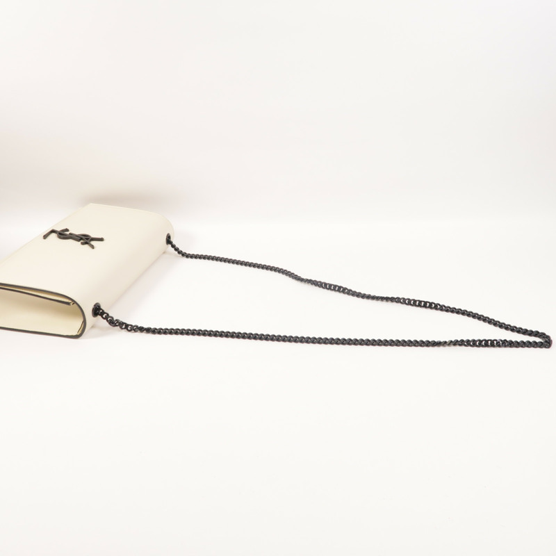 SAINT LAURENT 牛皮皮革Kate Medium鏈帶肩背袋-8