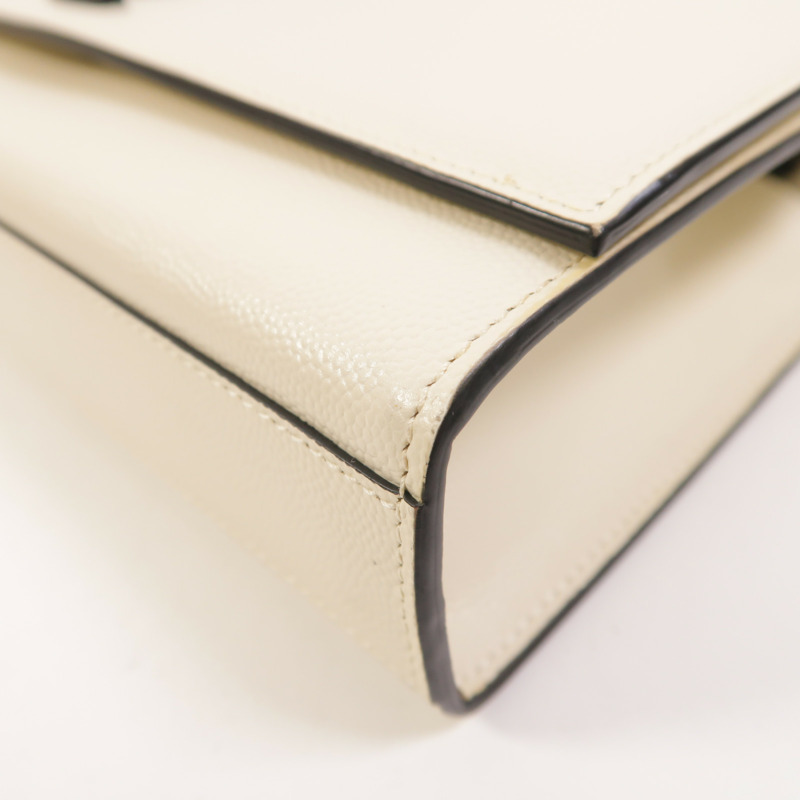 SAINT LAURENT 牛皮皮革Kate Medium鏈帶肩背袋-11