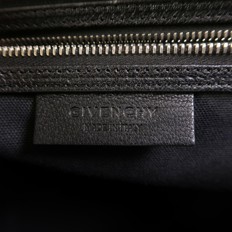 GIVENCHY 牛皮皮革Antigona銀扣手挽肩背兩用袋-5