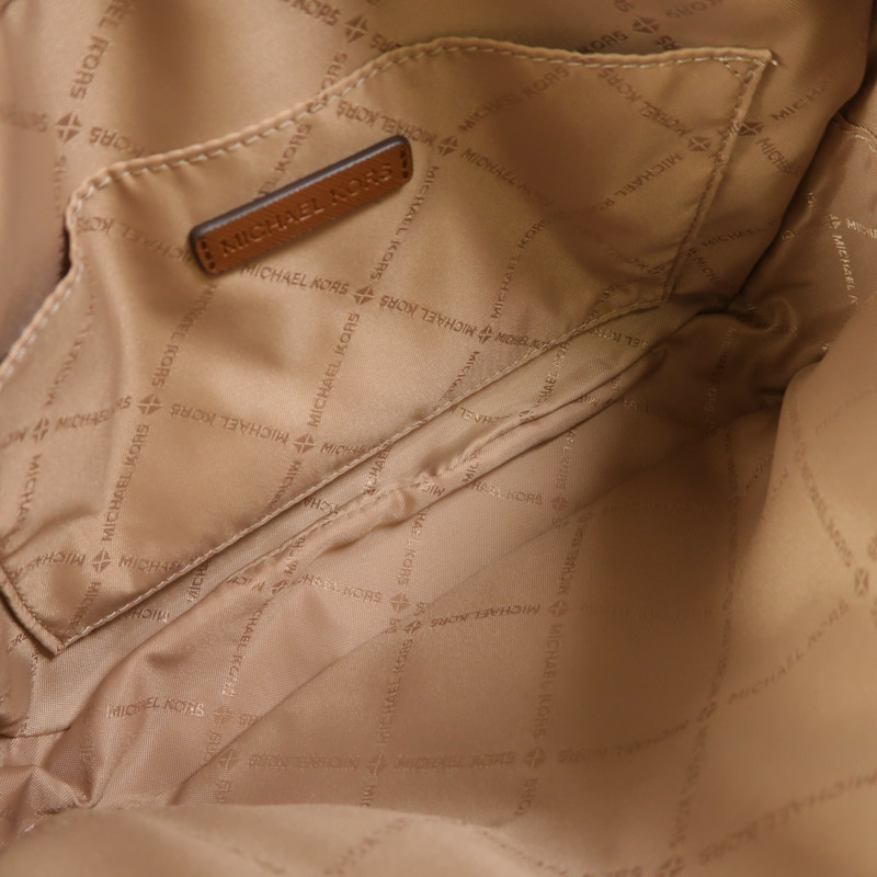 Michael Kors 塗層帆布Shoulder Bag金扣肩背袋-4