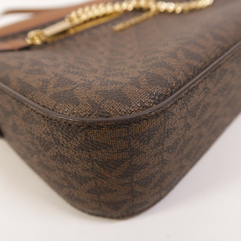 Michael Kors 塗層帆布Shoulder Bag金扣肩背袋-10