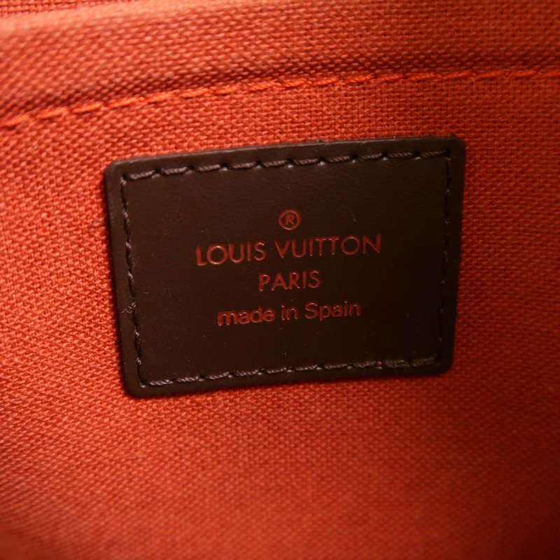 LOUIS VUITTON Damier Ribera MM金扣手挽袋-5