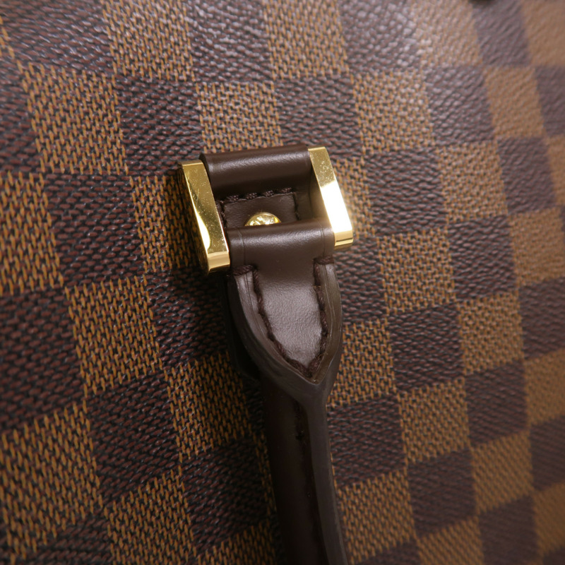 LOUIS VUITTON Damier Ribera MM金扣手挽袋-13
