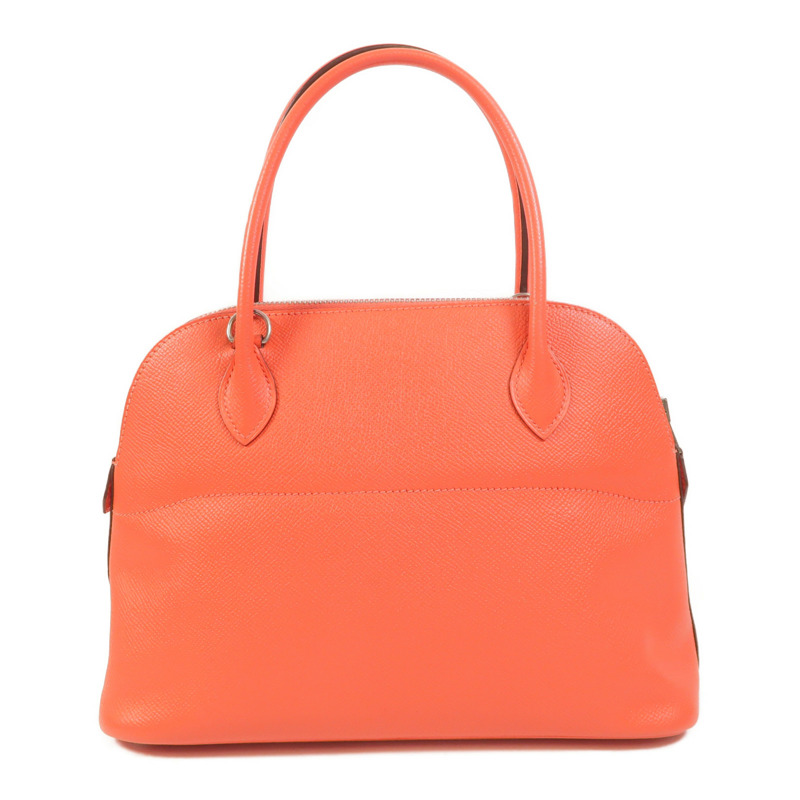 HERMES Epsom皮革Bolide 27銀扣手挽肩背兩用袋-1