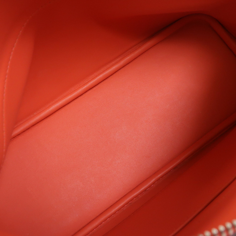 HERMES Epsom皮革Bolide 27銀扣手挽肩背兩用袋-4