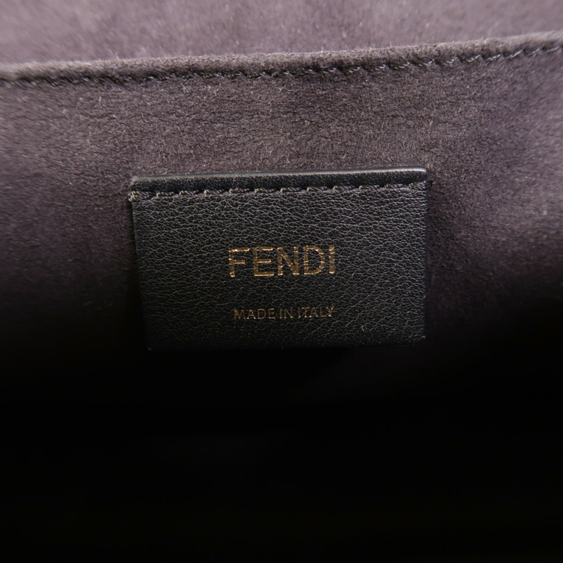 FENDI 牛皮皮革Kan I手挽肩背兩用袋-6