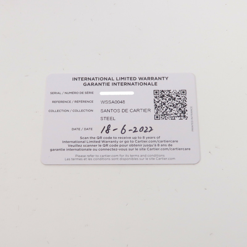 CARTIER Santos De Cartier WSSA0048-12