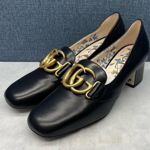 Gucci古馳 黑色 尺碼38碼  無附件