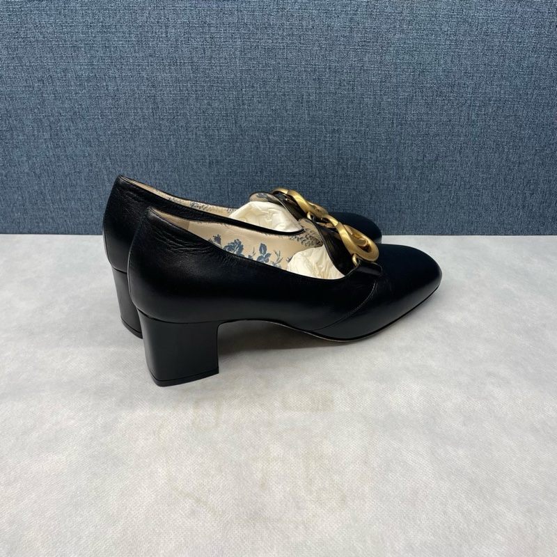 Gucci古馳 黑色 尺碼38碼 無附件-5