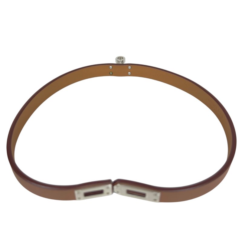 HERMES Mini Kelly 凱莉扣 雙圈手環-9