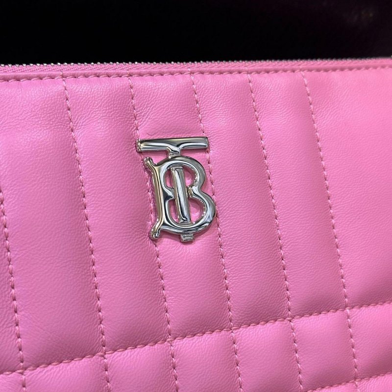 💎Han's house精品服飾💎Burberry Lola TB 小羊皮 荔枝 小牛皮 斜背包 20x14x3cm-3