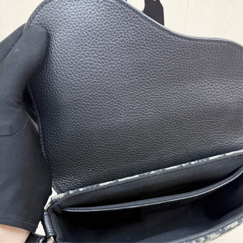 DIOR🩵藍緹花迷你翻蓋郵差包 2ADCA435YKS_H03E-15