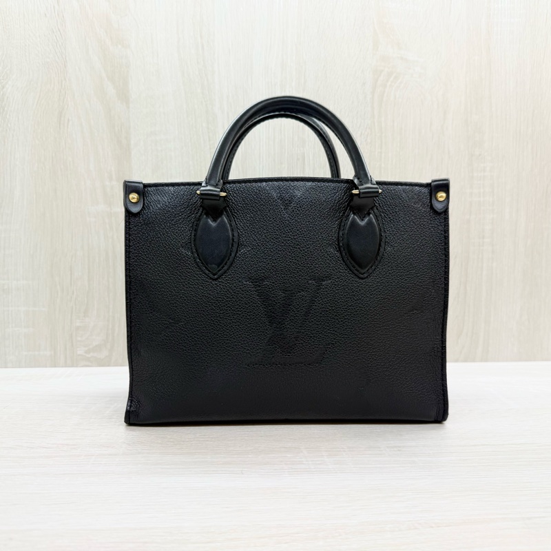 LV🖤黑色牛皮壓紋Onthego PM/M45653-1